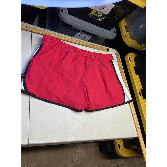 Tek Gear Women's Tempo Running Sportswear Shorts Red/White/Black Size XL - Picture 4 of 5